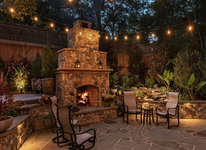 Outdoor Fireplace