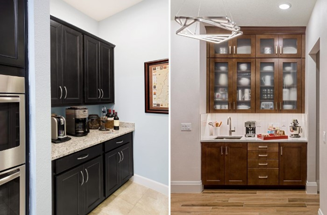 Two Messy Kitchens